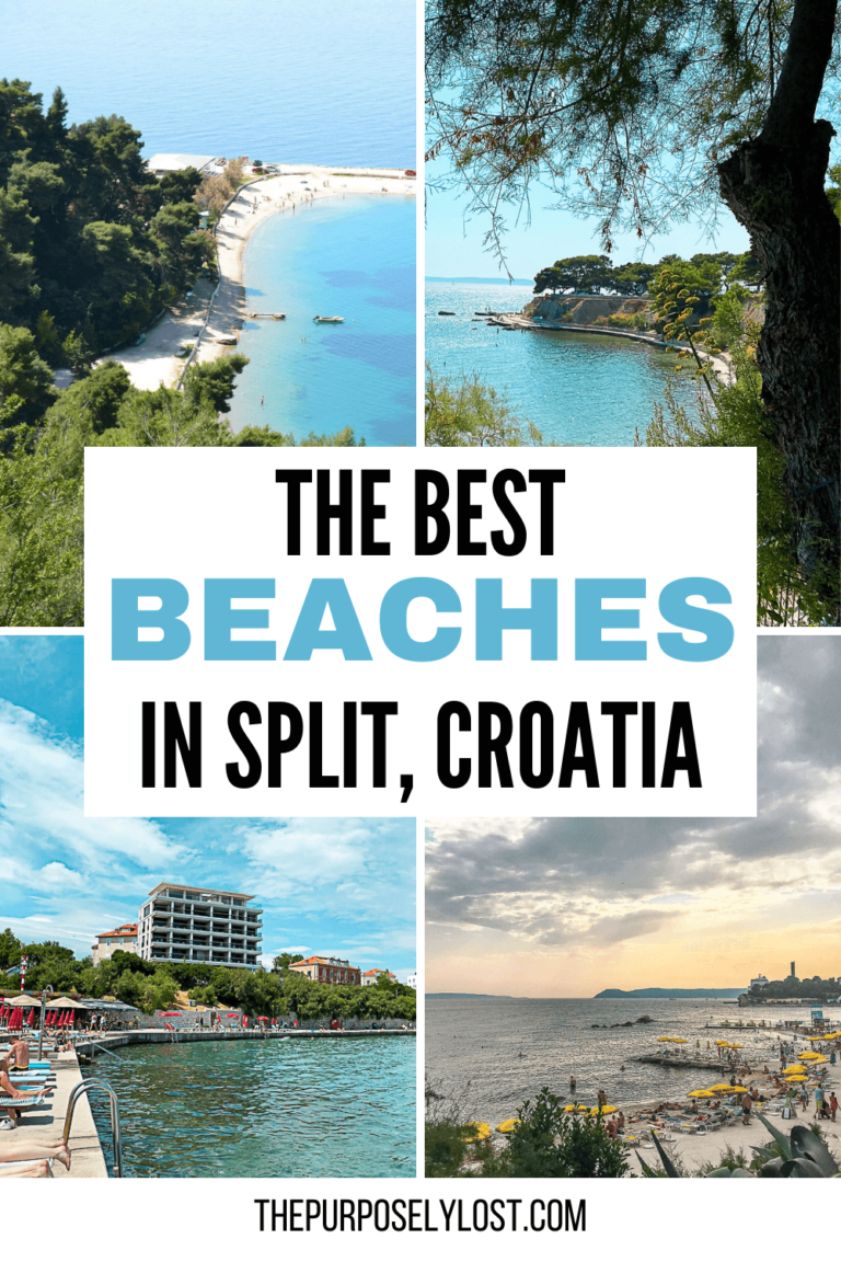 11+ Beautiful Beaches In Split, Croatia — The Purposely Lost