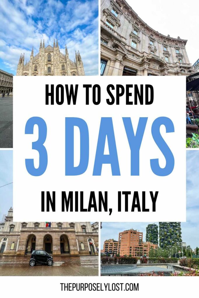 3 tourist attractions in milan